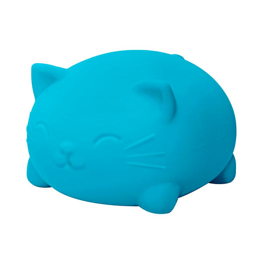 Schylling NeeDoh Super Cool Cat - Sensory Fidget Toy - Assorted Colors - Ages 3 to Adult (Pack of 1)